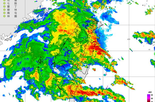 天氣圖。（圖／氣象局）