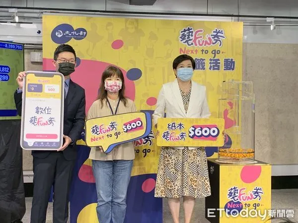 ▲▼藝FUN券首週抽籤結果。（圖／記者林育綾攝）
