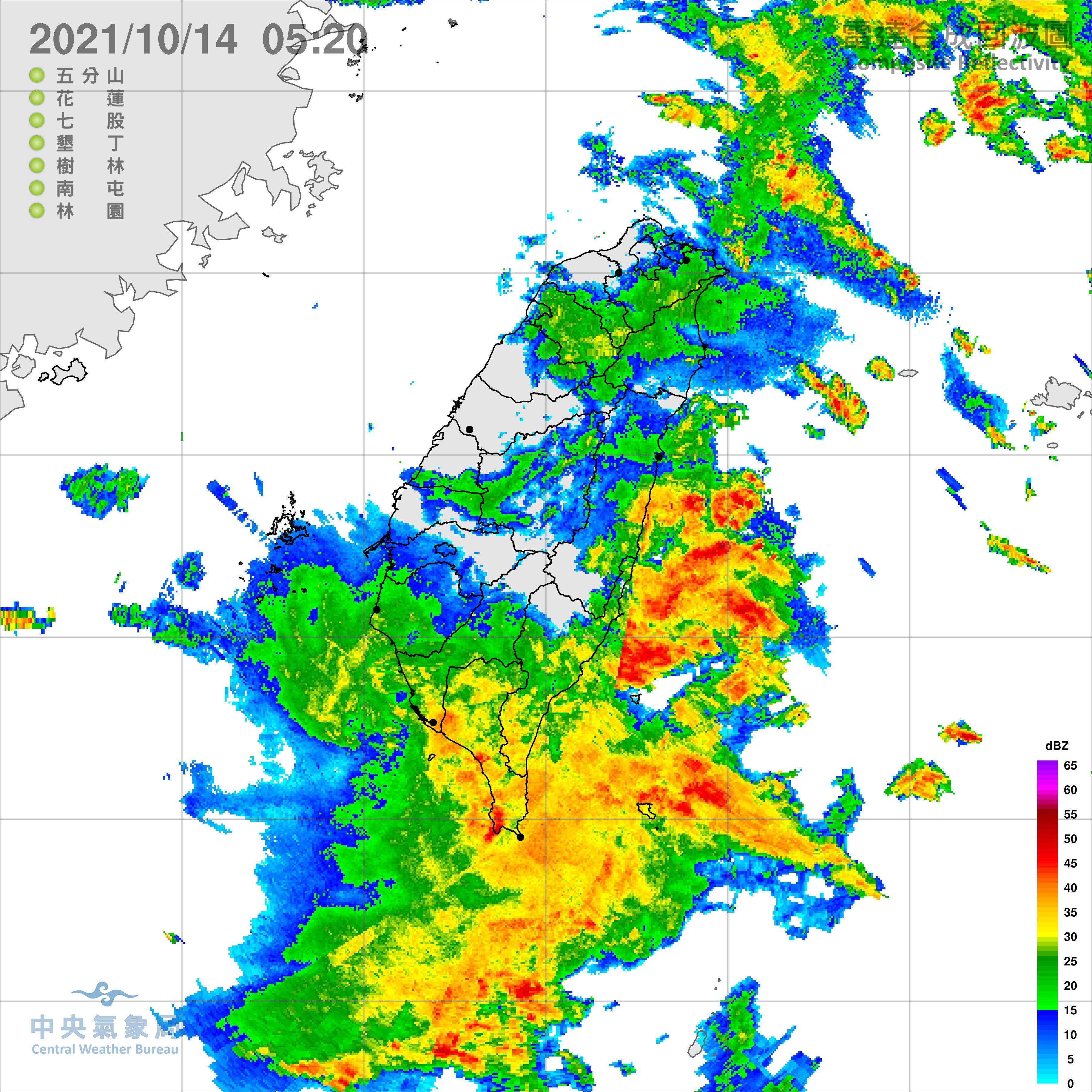 天氣圖。（圖／氣象局）