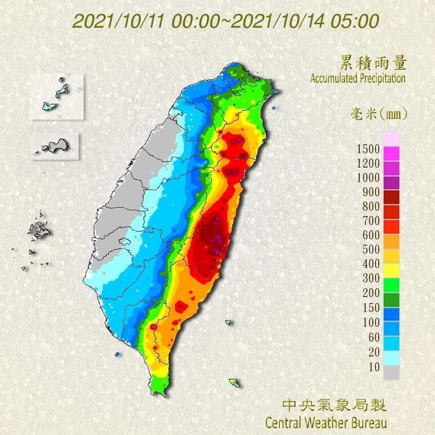 天氣圖。（圖／氣象局）