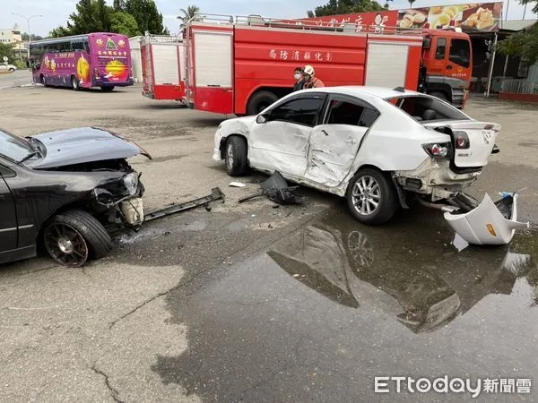 ▲▼彰化分援車禍3人送醫。（圖／民眾提供）