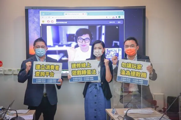 ▲▼民眾黨立委高虹安、時代力量立委邱顯智、國民黨立委洪孟楷、民進黨立委林俊憲共同呼籲政府應速訂轉蛋法相關法規。（圖／翻攝高虹安臉書）