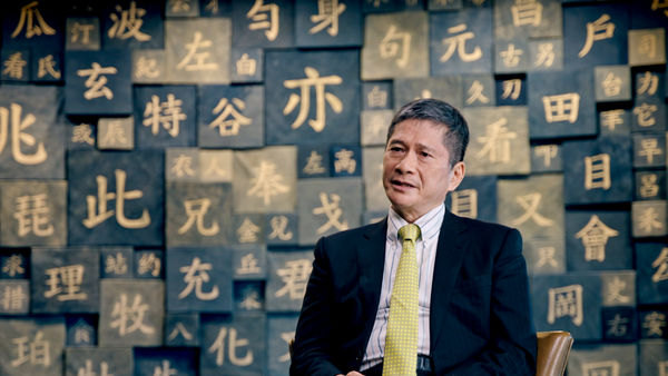 ▲文化部部長李永得接受文協百年紀錄片專訪。（圖／中華文化總會提供）