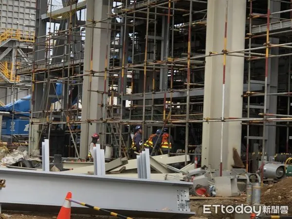 ▲▼大潭電廠,移工,勞工,營造業,工地。（圖／記者余弦妙攝）