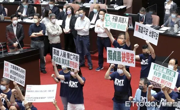 ▲▼行政院長蘇貞昌赴立法院施政總質詢 國民黨團提案立即散會。（圖／記者屠惠剛攝）