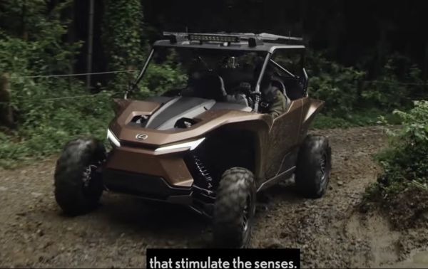 ▲Lexus展演氫動力沙灘車。（圖／翻攝自Lexus）