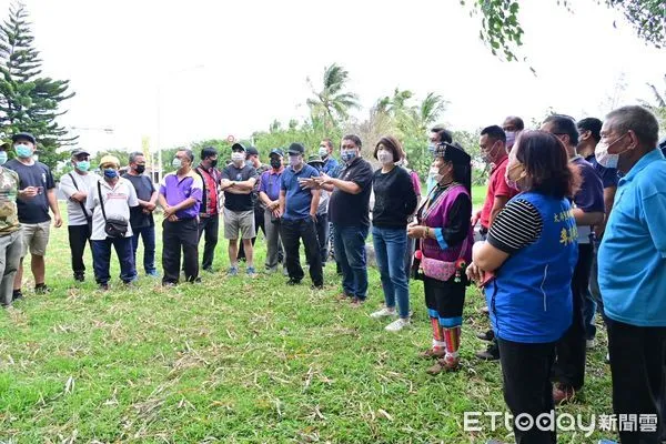 ▲饒慶鈴視察太麻里三和原住民發祥地及多良車站周邊環境 。（圖／記者楊漢聲翻攝）