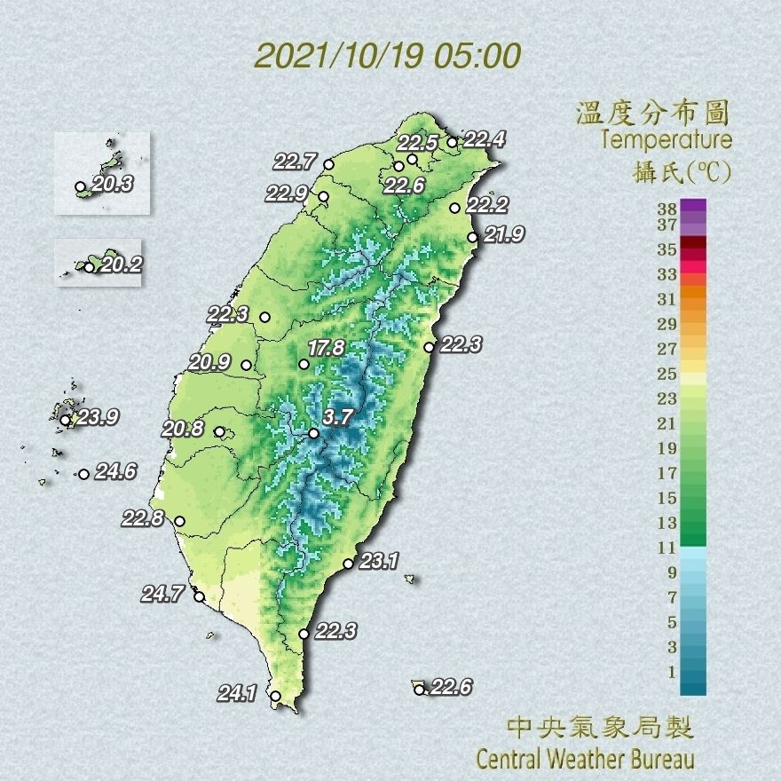 天氣圖。（圖／氣象局）