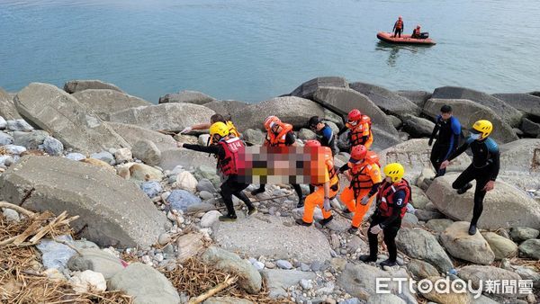 ▲▼花蓮高中生戲水溺斃，今尋獲遺體了。（圖／記者柯政誟翻攝，下同）