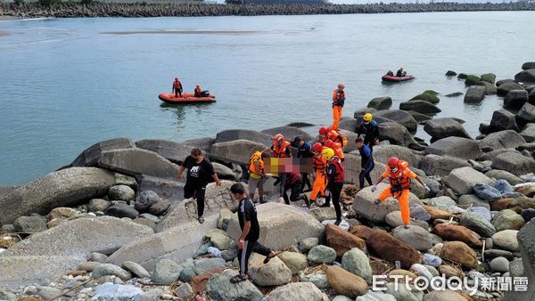 ▲▼花蓮高中生戲水溺斃，今尋獲遺體了。（圖／記者柯政誟翻攝，下同）