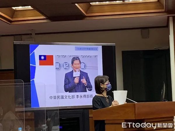 ▲▼立委林奕華質詢文化部長李永得。（圖／記者林育綾攝）