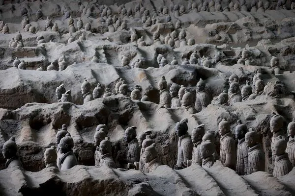 ▲西安兵馬俑景區。（圖／CFP）