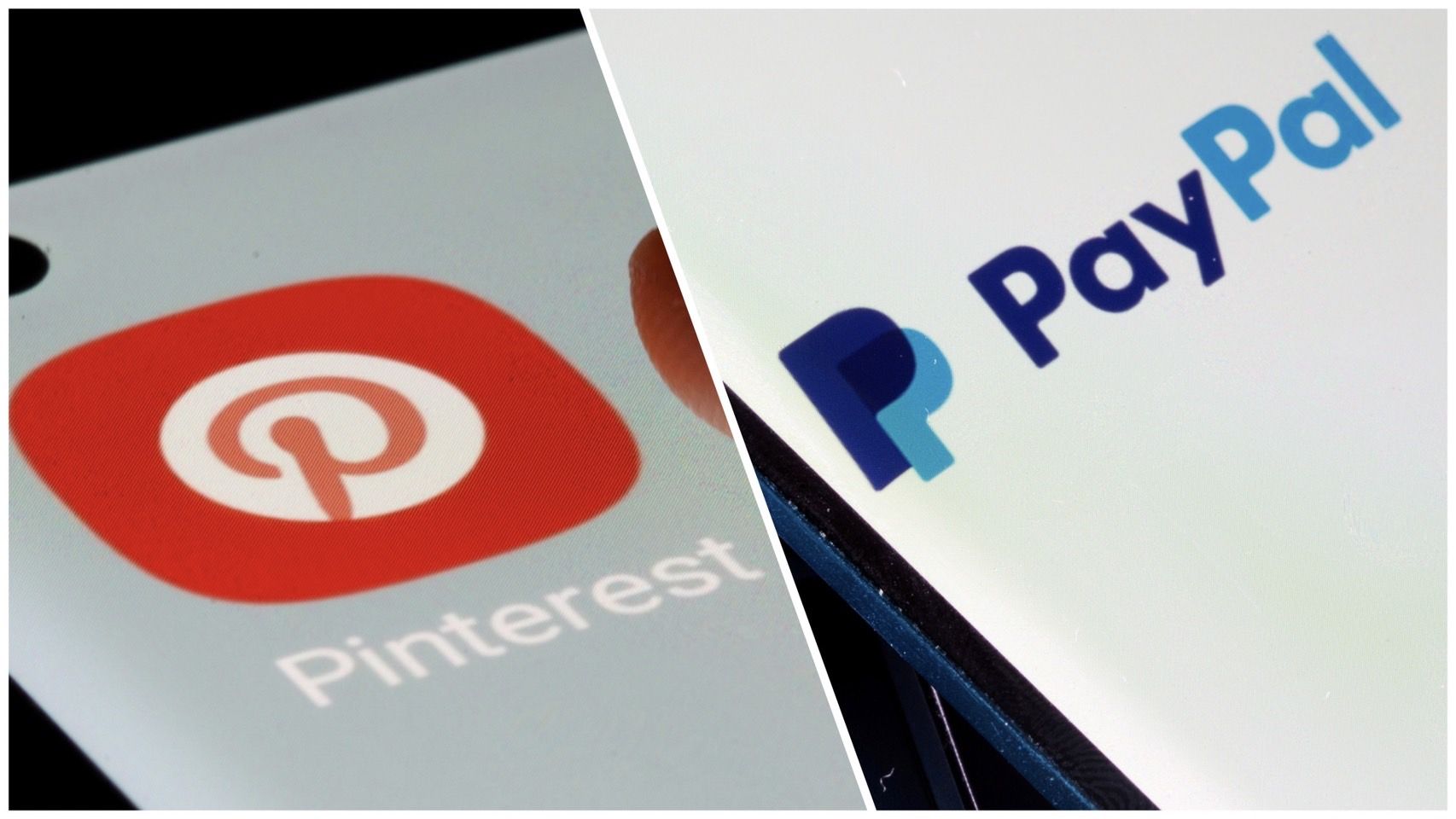 ▲PayPal、Pinterest。（圖／路透）