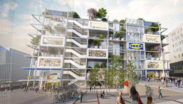 ▲IKEA在維也納開設新概念賣場，沒有停車場設計。（圖／翻攝IKEA維也納官網）