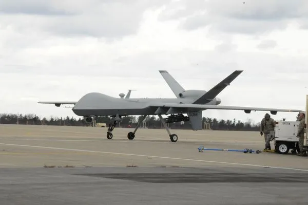 ▲▼美軍MQ-9收割者偵察機、MQ-9無人機。（圖／翻攝自US ARMY官網）