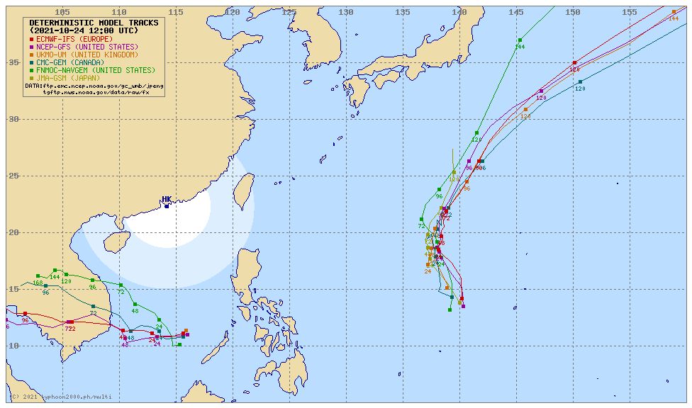 天氣圖。（圖／翻攝typhoon2000）