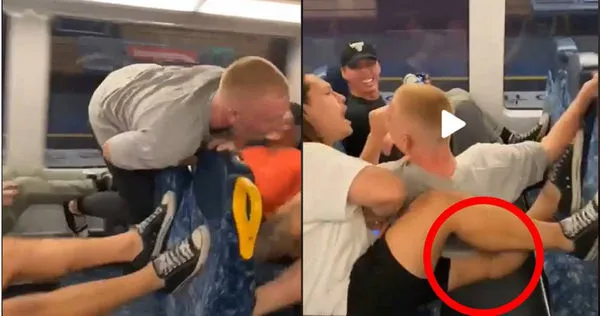 澳洲屁孩搭火車玩椅背　整條腿「反向凹折膝蓋全毀」驚悚畫面曝