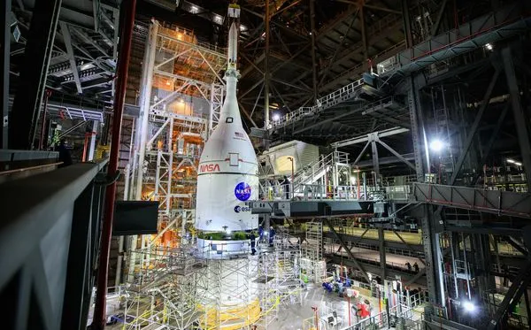 ▲人類重返月球第一步！NASA目標明年2月發射無人太空船。（圖／取自NASA官網）