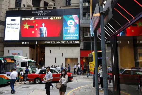 ▲▼香港通過電影檢查修法，危害國安電影將被禁播。（圖／路透社）