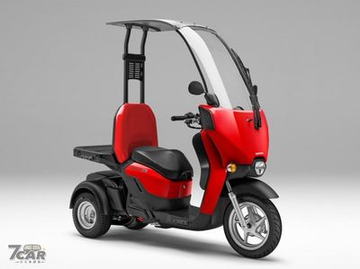 HONDA「三輪機車」附車頂！載重30公斤可騎77公里　日本17.5萬起