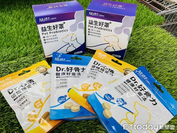 （東寵商店稿專用）▲▼紐沛全方位保健品,紐沛,益生好罩,DR.好骨力,心情,好骨力,大江,東森寵物雲,寵物保健,保健食品。（圖／記者何睿宜攝）