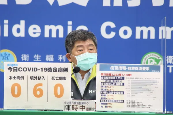 ▲▼10/28指揮中心記者會，指揮官陳時中。（圖／指揮中心提供）