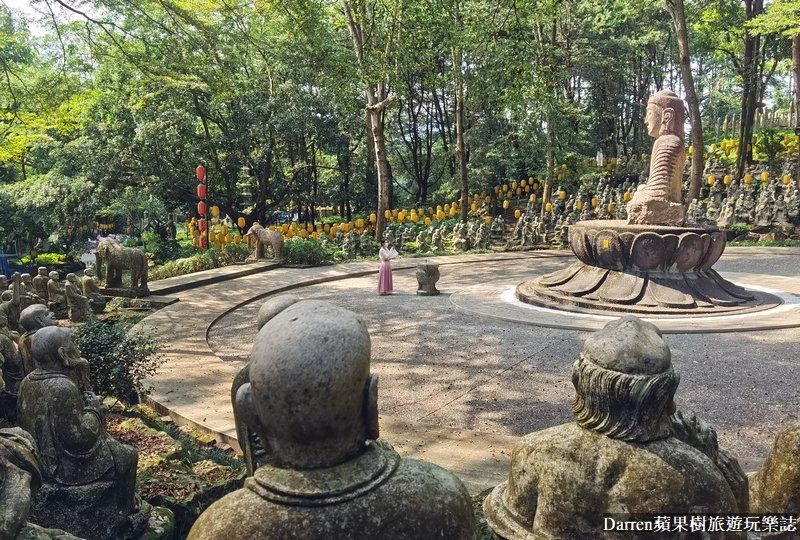 500座羅漢超壯觀！免費遊南投佛寺、爽拍金燈籠長梯如置身宮廷劇