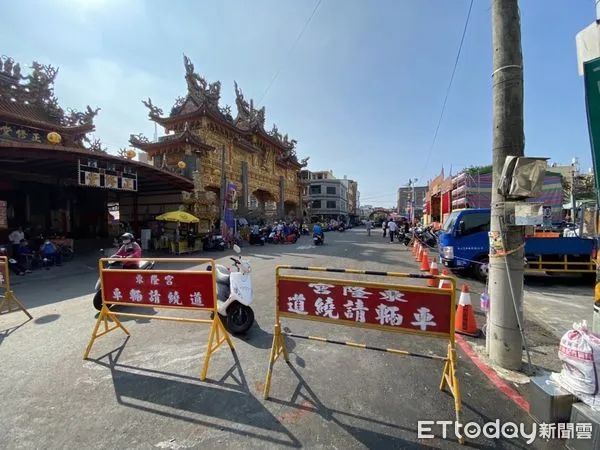 ▲3年1科東港迎王祭典，30日進行王船遶境儀式      。（圖／記者陳崑福翻攝，以下同）