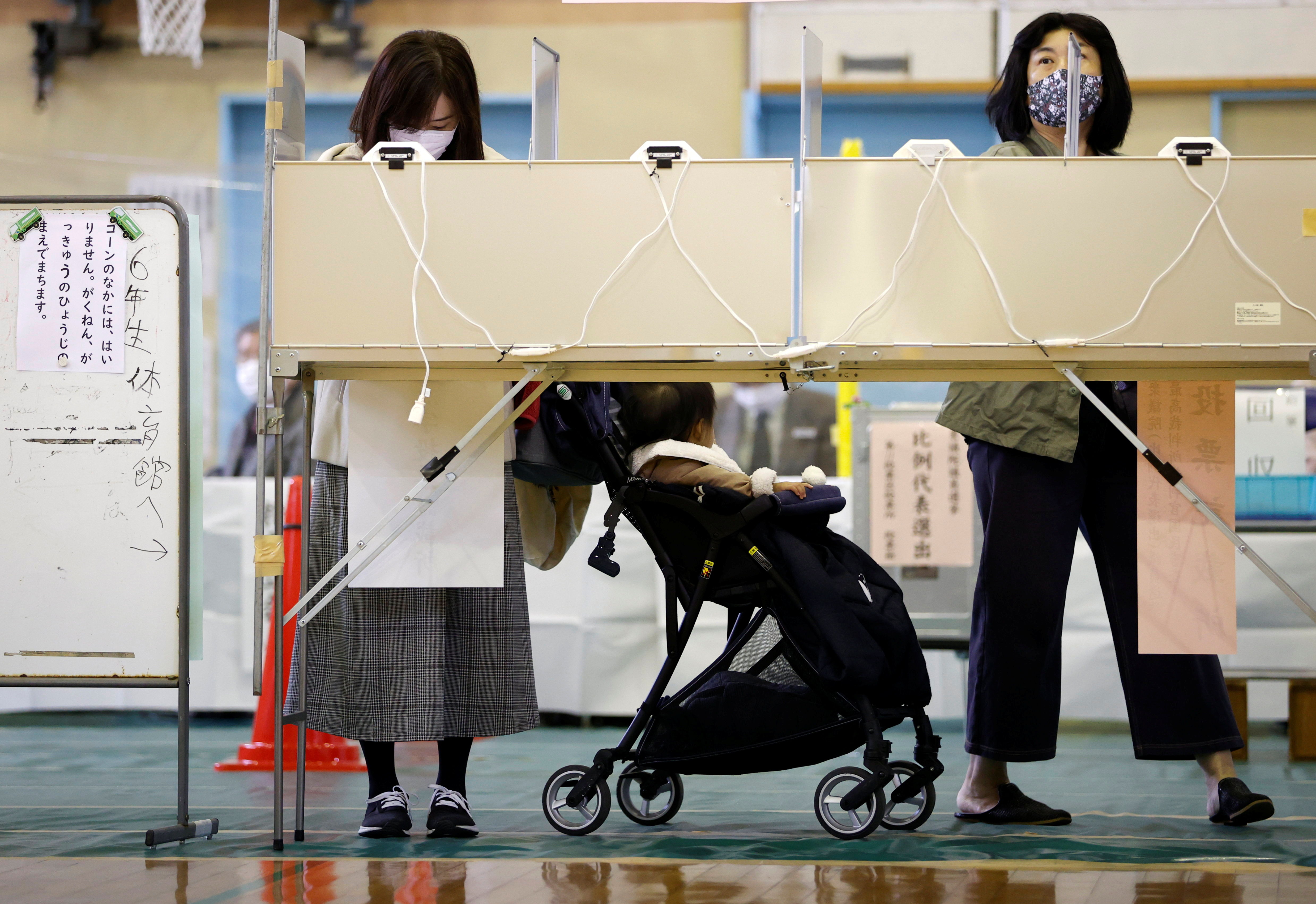 ▲▼ 日本今舉行眾院大選。（圖／路透）