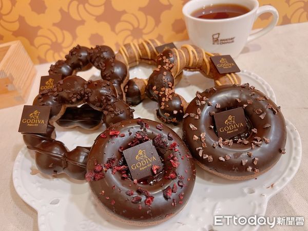 ▲▼Mister Donut巧克力季登場。（圖／記者蕭筠攝）