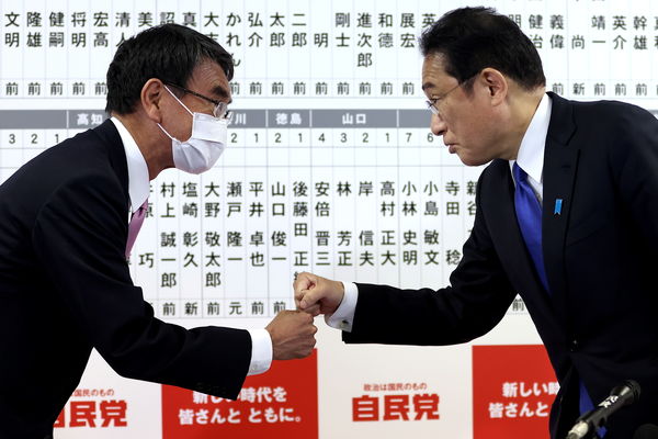 ▲▼日本自民黨在眾院選舉中獲勝。（圖／路透）