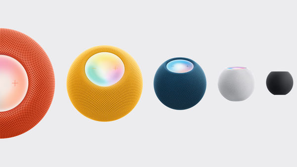 ▲蘋果宣布HomePod mini新色明起開始供貨。（圖／蘋果提供）