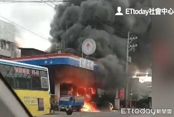 ▲▼▲新店華城加油站發生施工火警意外，造成1死4傷 。（圖／ETtoday資料照）