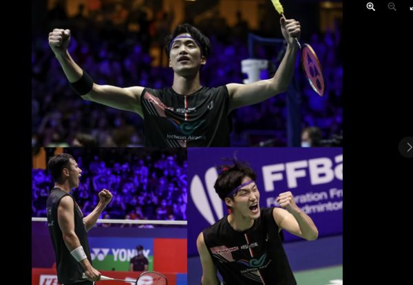 ▲▼ 高成炫／申白喆            。（圖／翻攝自BWF — Badminton World Federation 官方臉書粉專）