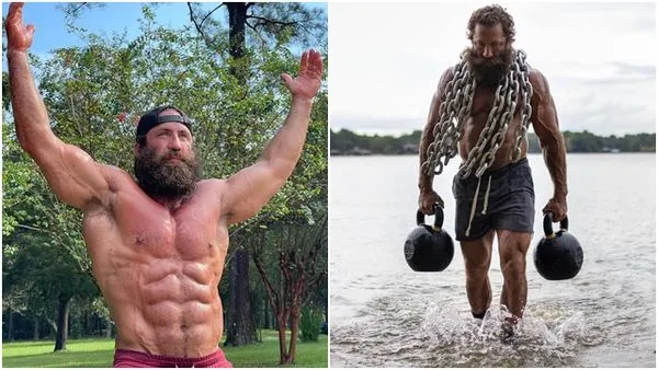 ▲▼美國男子布萊恩食用生肉、睪丸。（圖／翻攝自Instagram@liverking）