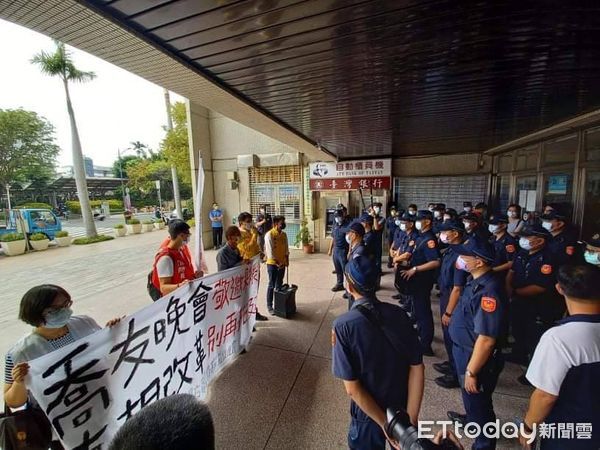 ▲彰化消防促進會陳情。（圖／彰化消防促進會提供）