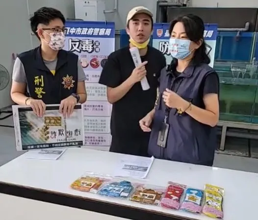 ▲▼平均1天抓1名詐騙犯，台中警方結合直播主反詐，吸引逾8千人觀看。（圖／警方提供）