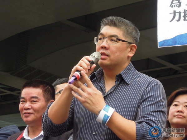 國民黨籍台北市長參選人連勝文。