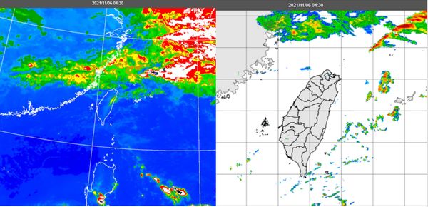 ▲▼衛星雲圖。（圖／翻攝中央氣象局）