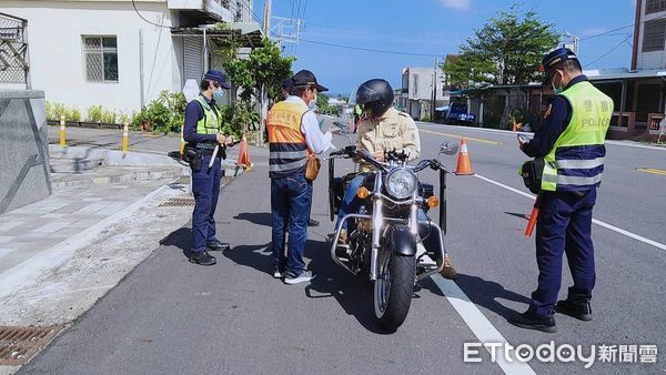 ▲台11線環監警執行聯合稽查。（圖／記者楊漢聲翻攝）