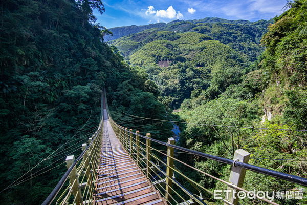 ▲竹山天梯重新開幕，首日湧入遊客。（圖／南投縣政府提供）