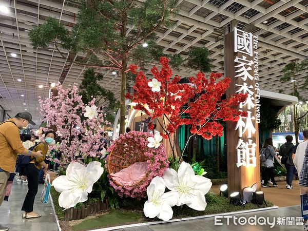 ▲台北旅展「林務局-國家森林館」。（圖／記者彭懷玉攝）