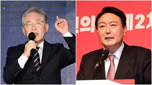 ▲▼李在明、尹錫悅確定代表兩大黨競選明年南韓總統。（圖／達志影像）