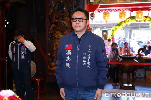 ▲▼國民黨台北市松山信義區市議員擬參選人滿志剛。（圖／記者湯興漢攝）