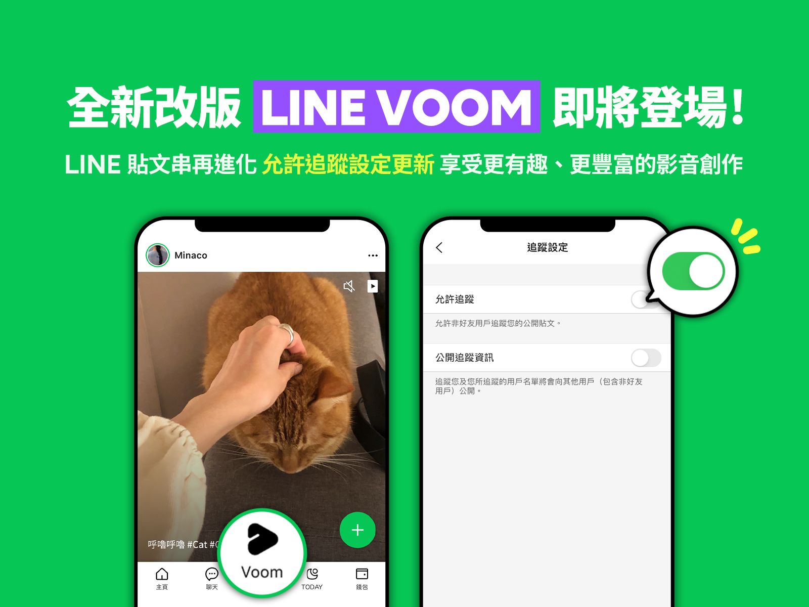 ▲貼文串改版成短影音平台LINE VOOM 。（圖／取自LINE官方部落格）