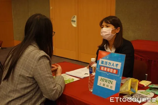 ▲▼2021企業調查顯示，英文好的求職者薪情佳。。（圖／記者許敏溶攝）
