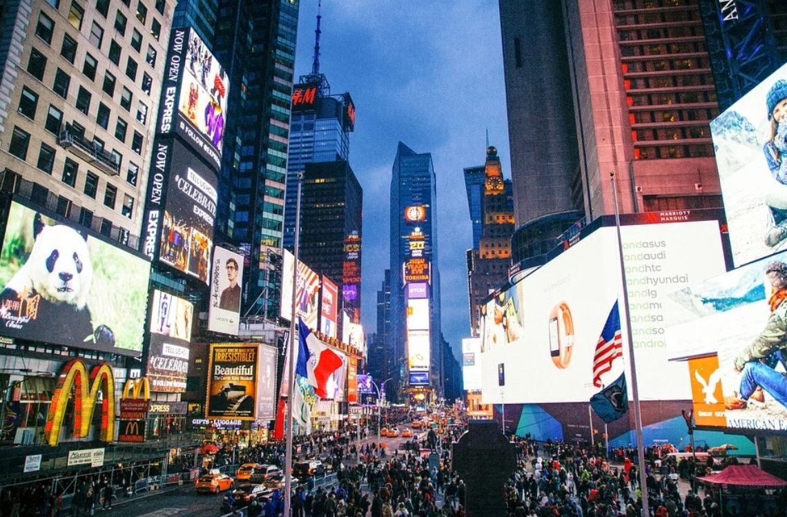▲▼紐約,時代廣場,美國。（圖／取自免費圖庫pixabay）
