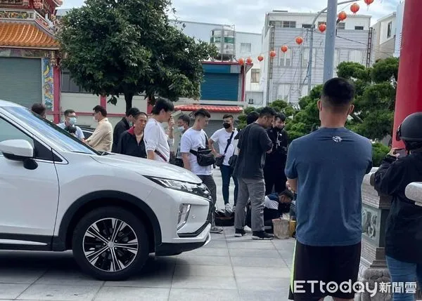 ▲▼台南媽祖廟，桃園警跨縣市壓制嫌犯。（圖／記者楊漢聲翻攝）