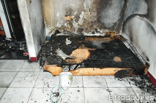 ▲寒流來襲、北市消防局呼籲民眾使用電暖器、電熱毯要遠離床被以免發生火災意外。（圖／記者張君豪翻攝）