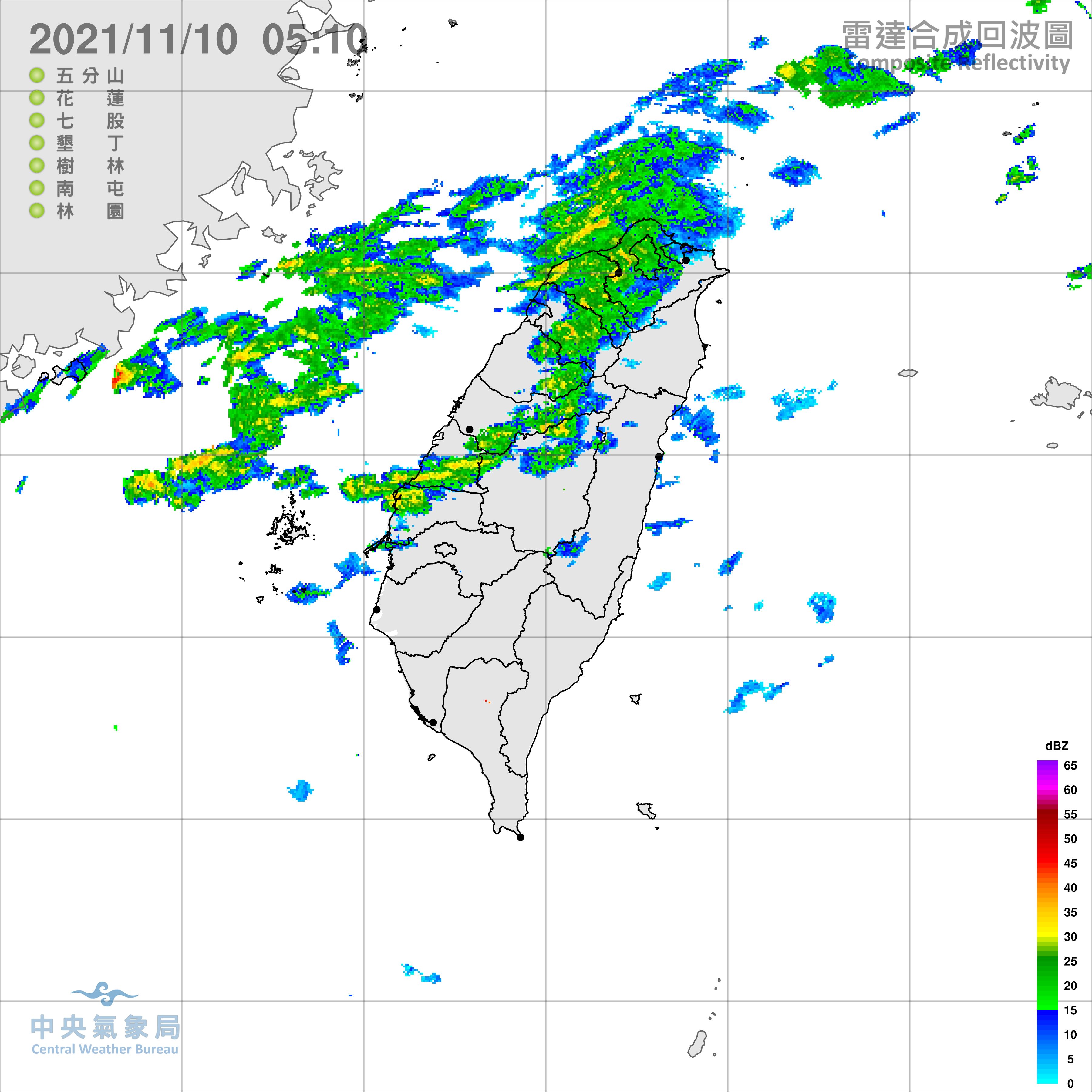 天氣圖。（圖／氣象局）